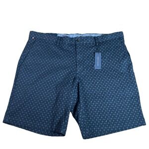 NWT Tommy Hilfiger Men's 40 Blue Brooklyn Shorts Stretch 9" Chinos Preppy Casual